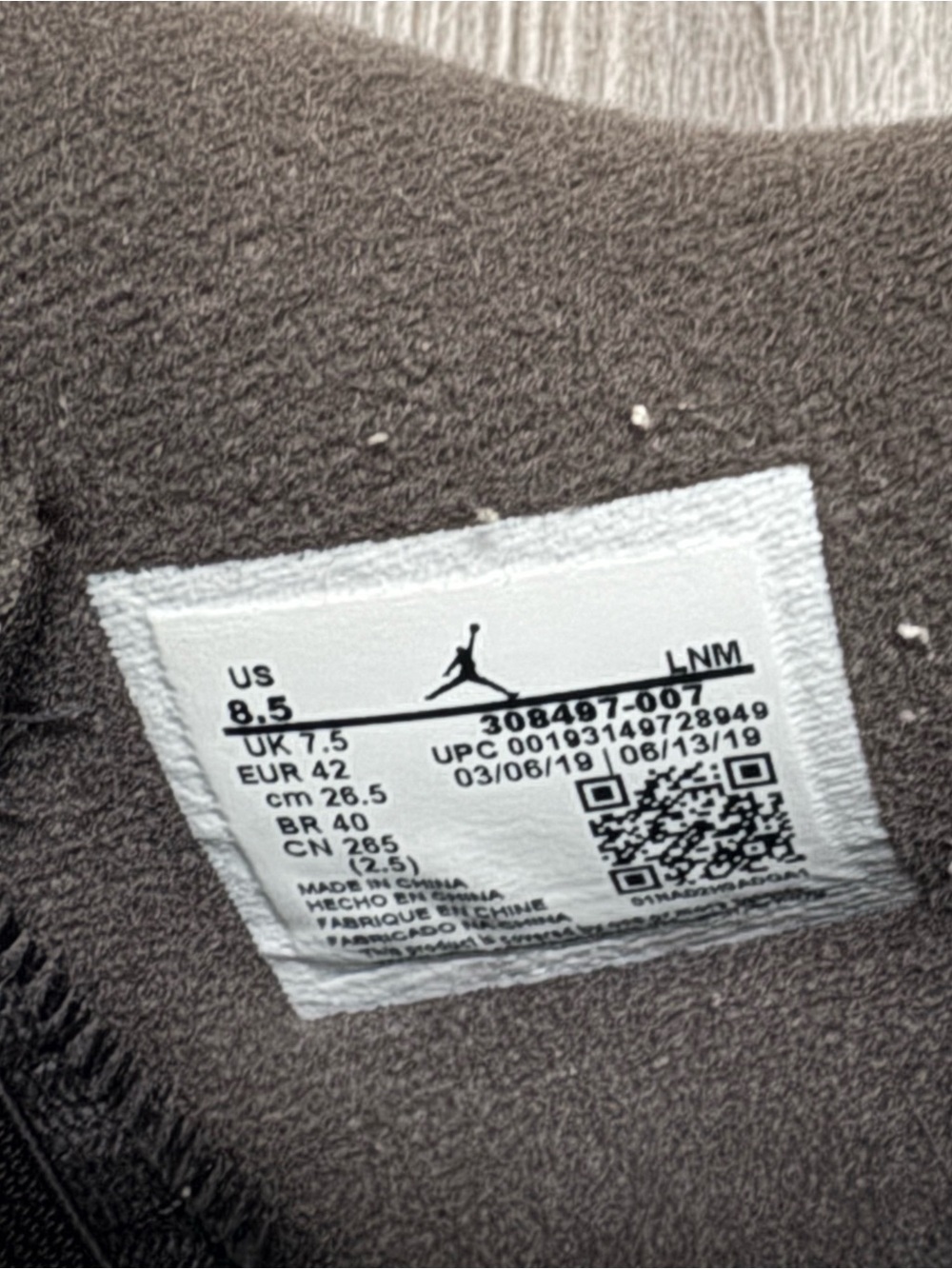 Nike Air Jordan 4 Retro “Cool Grey” 2019 Men's Sneakers. No box. Men’s Size 8.5 - Picture 4 of 10